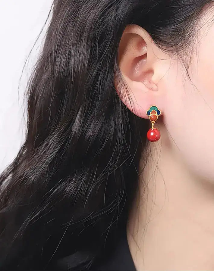Serene Flame Earrings