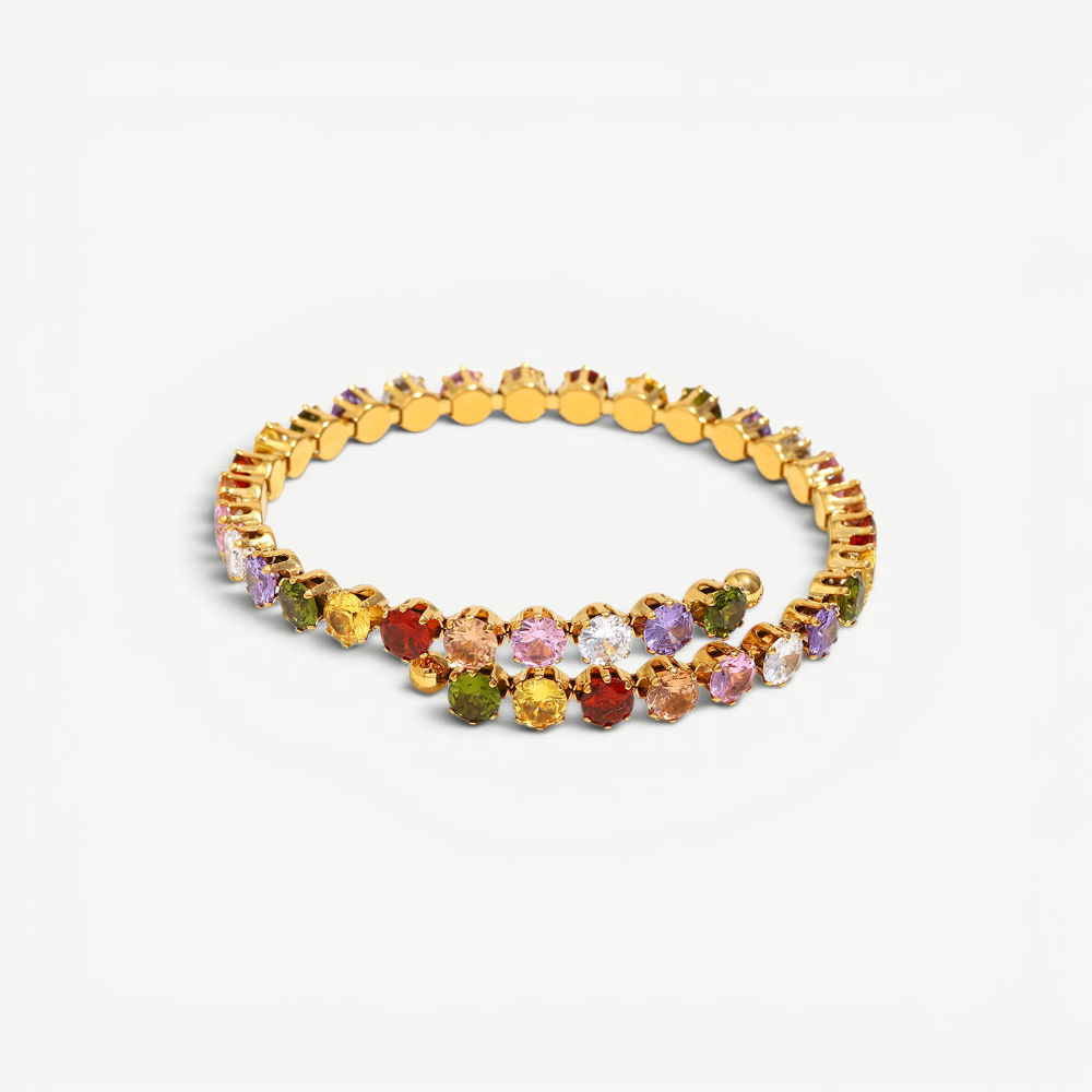 Rainbow Wrap Bangle