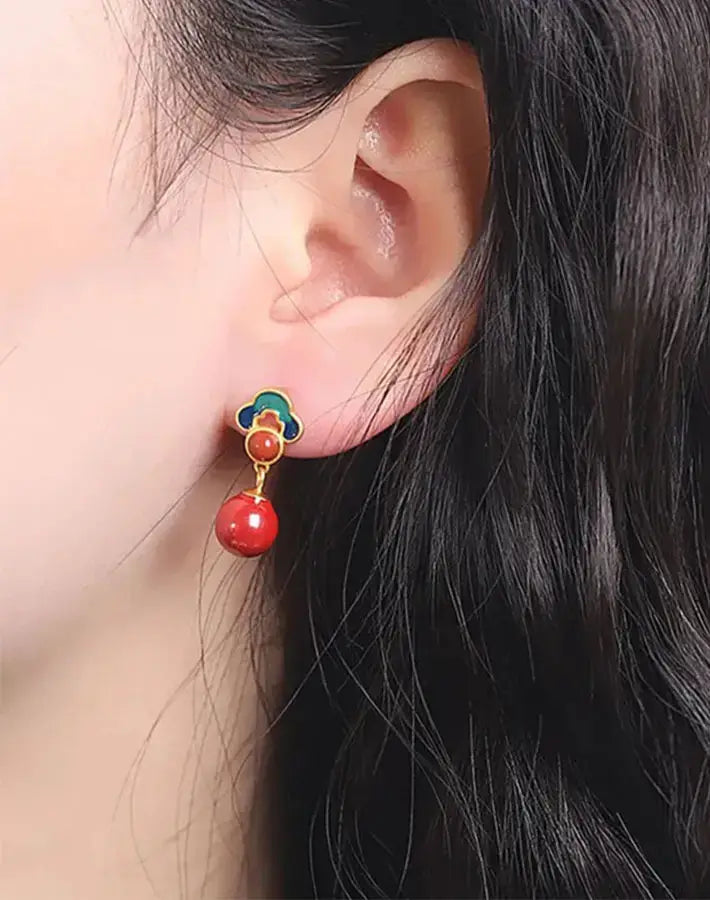 Serene Flame Earrings