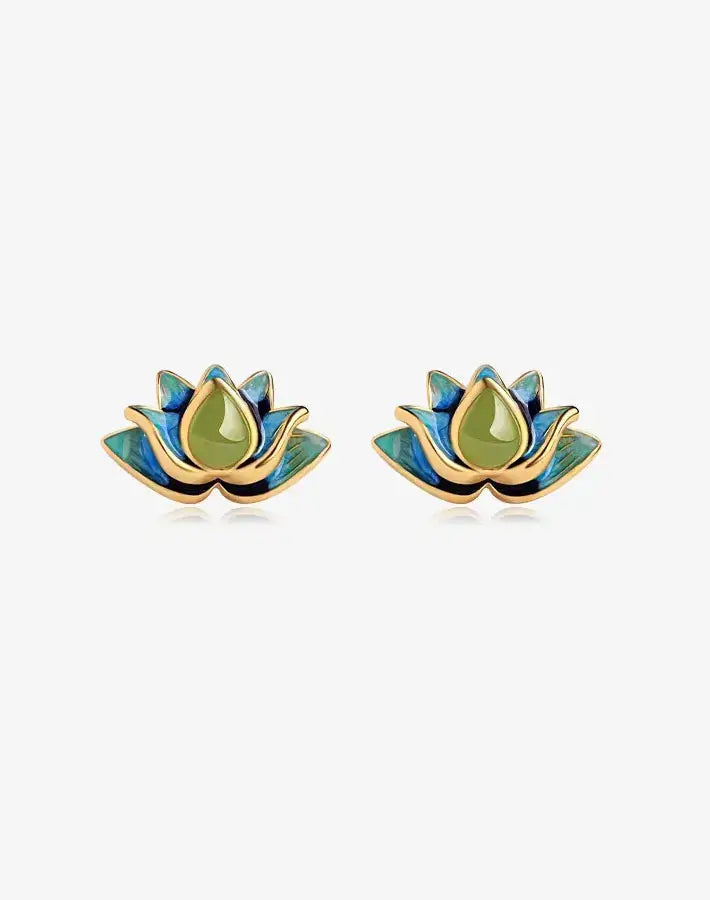 Lotus Harmony Earrings