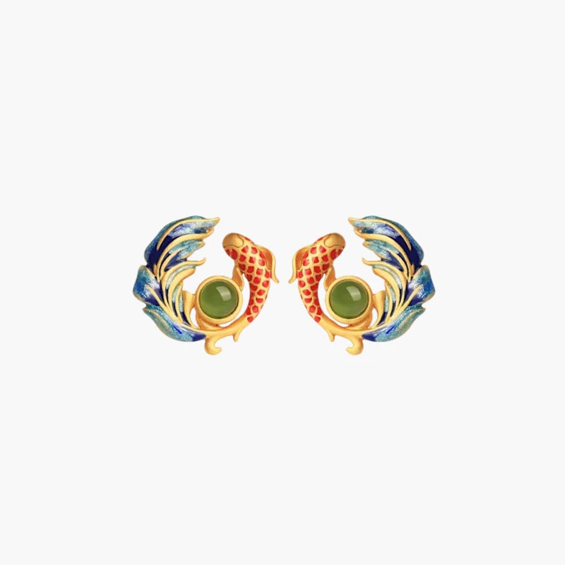 Koi Grace Earrings