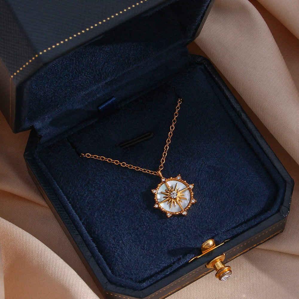 Starburst Compass Necklace