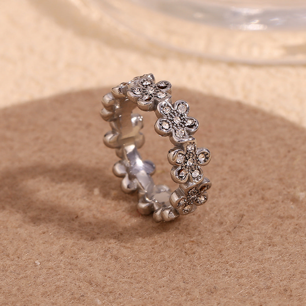 Floral Eternity Ring