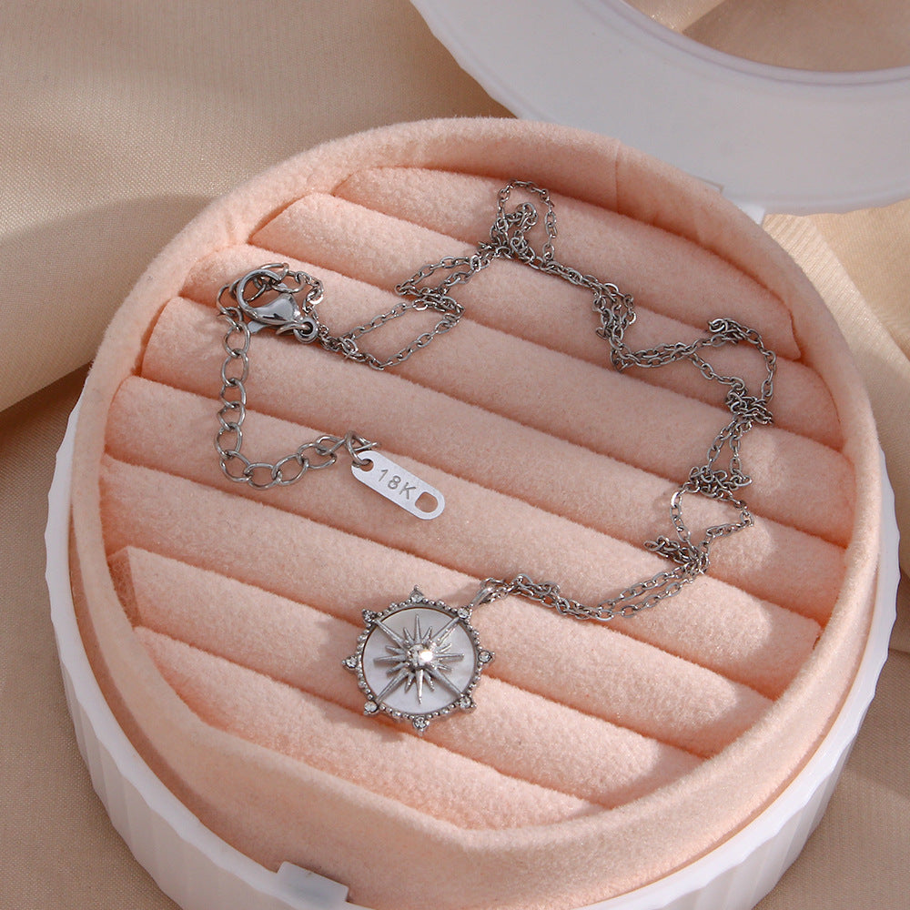Starburst Compass Necklace
