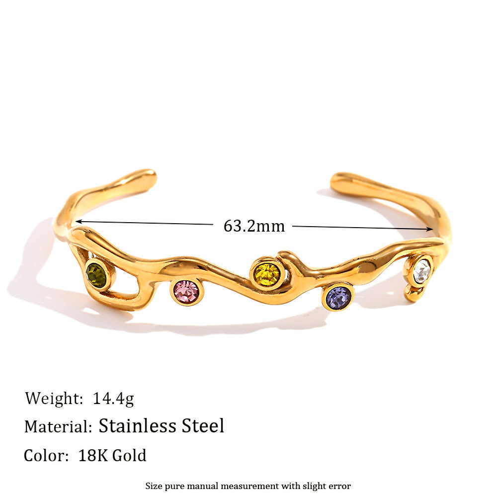 Vibrant Twig Cuff