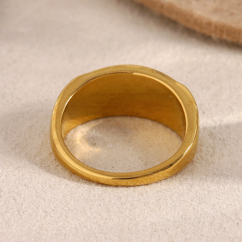 Opal Curve Ring