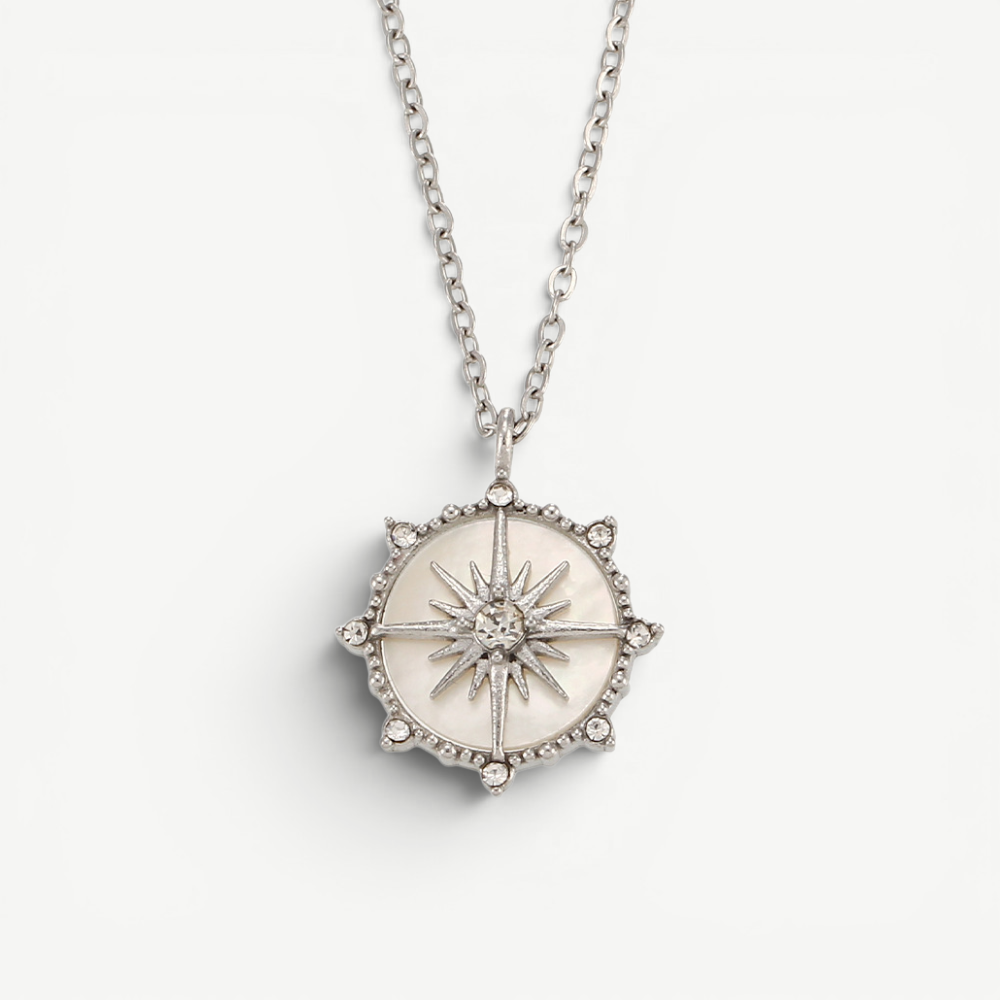 Starburst Compass Necklace