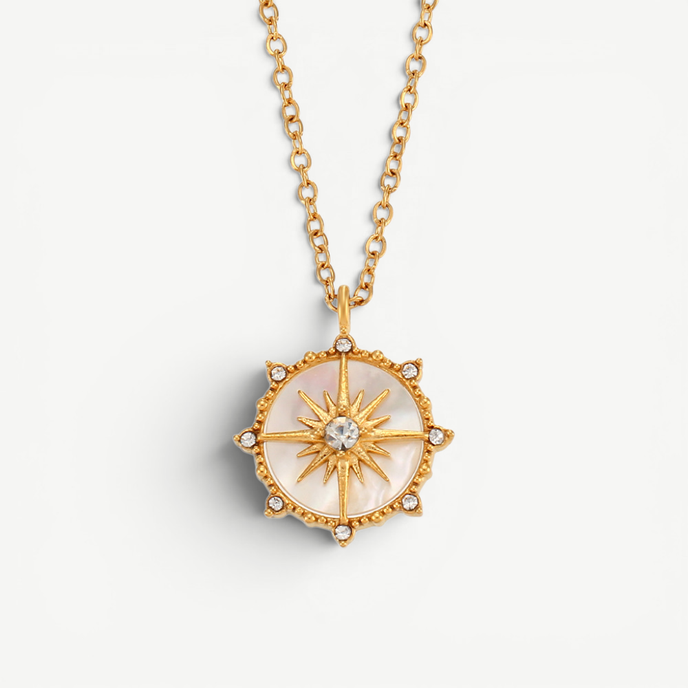 Starburst Compass Necklace
