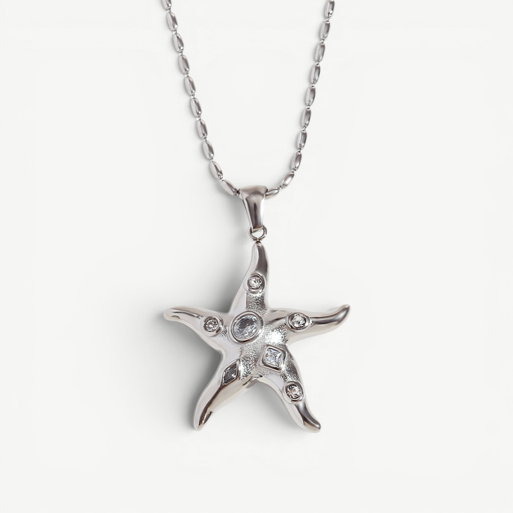 Geometric Starfish Necklace
