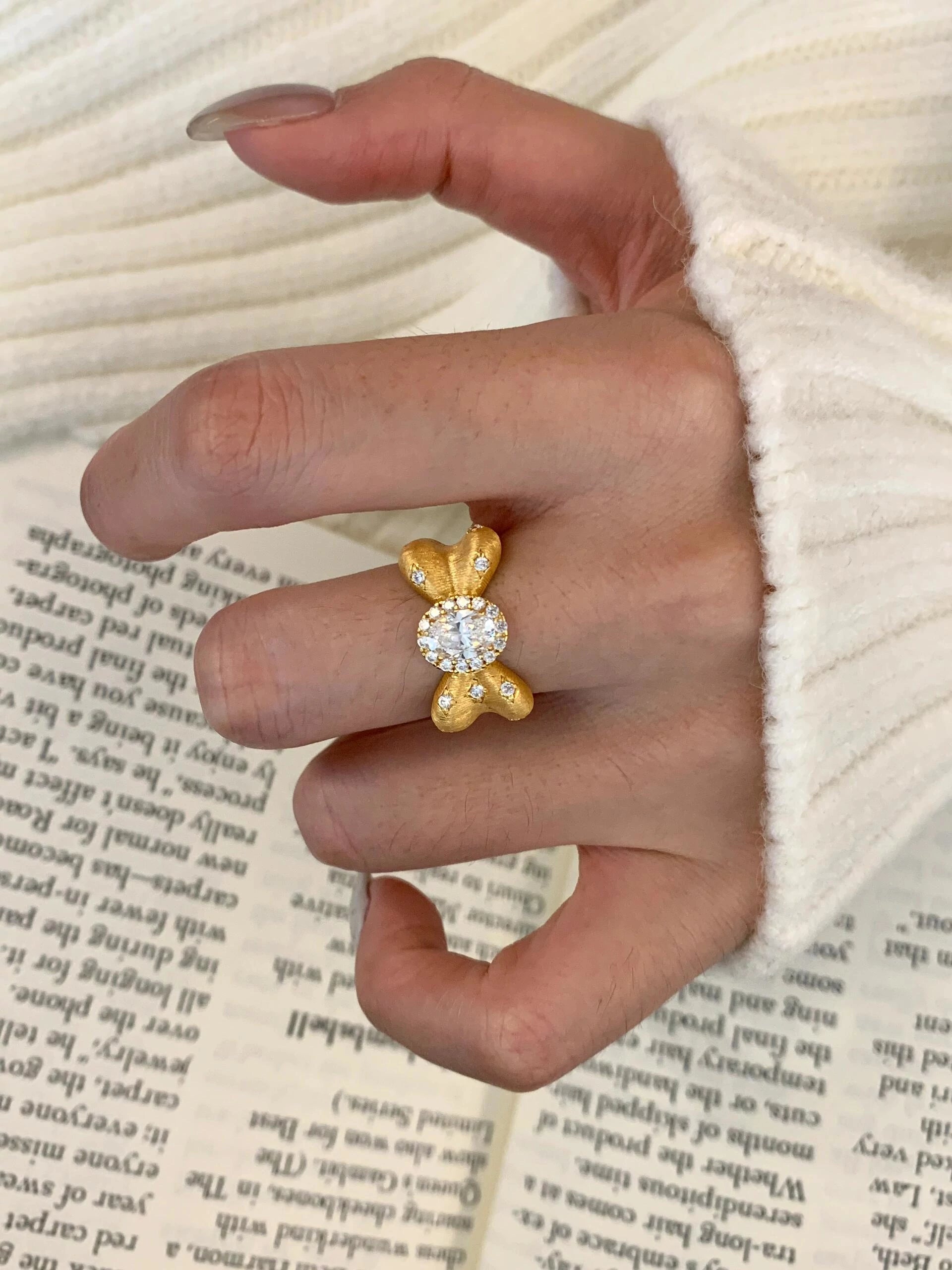 Bow Statement Ring