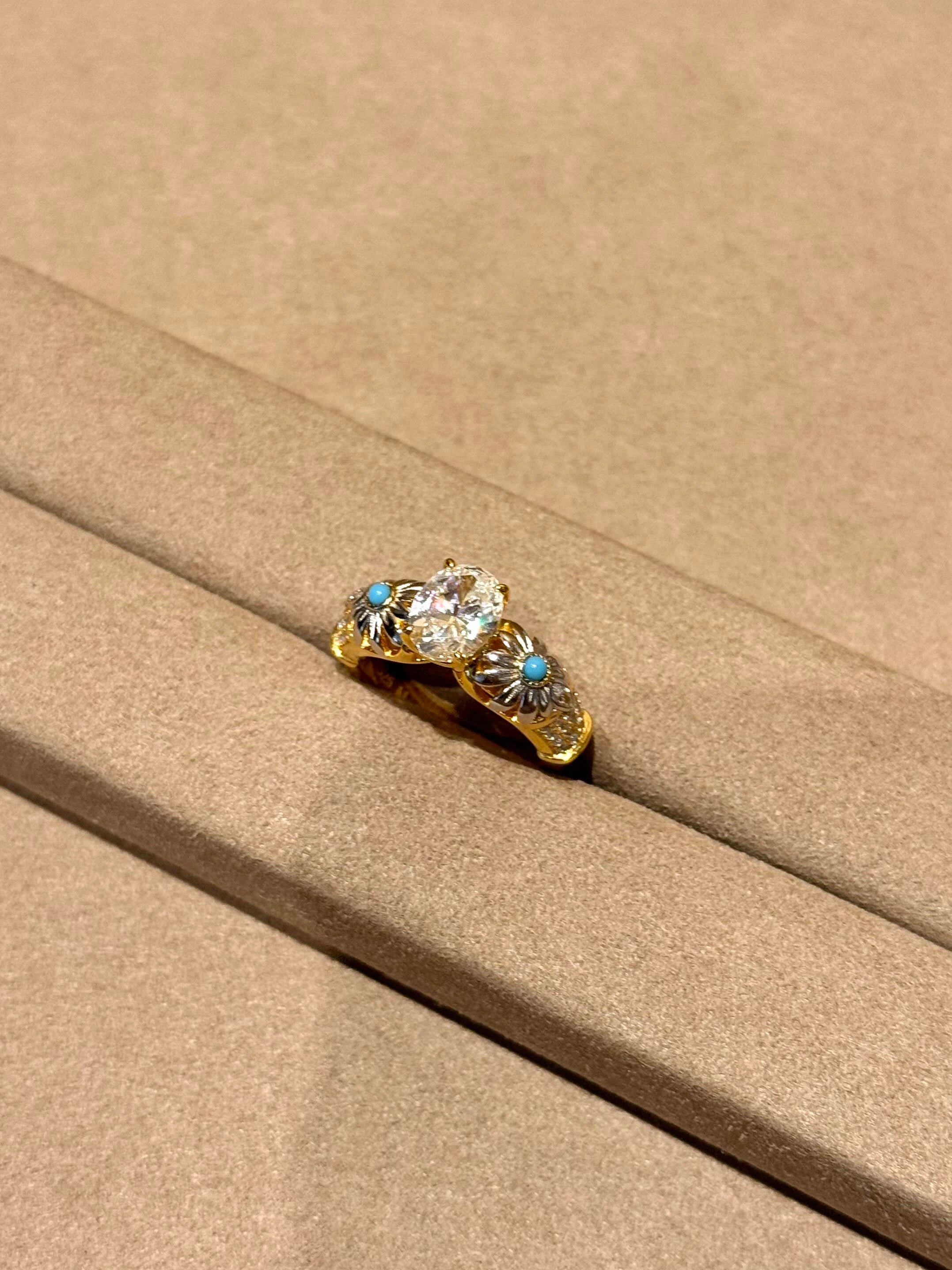 Daisy Pigeon Egg Ring