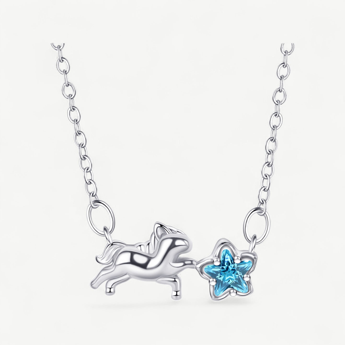 Horse & Star Necklace
