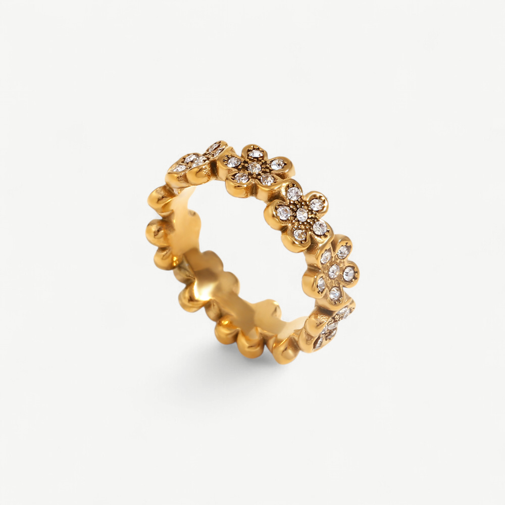 Floral Eternity Ring