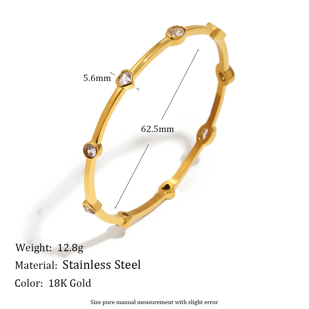 Multi-Shape Station Bangle
