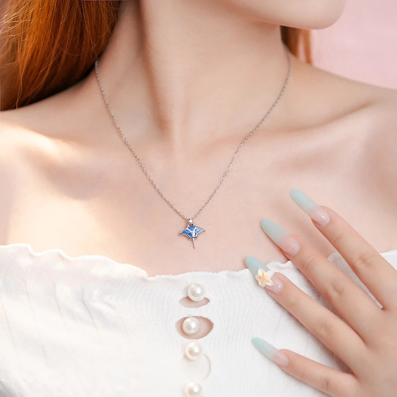 Manta Ray Necklace